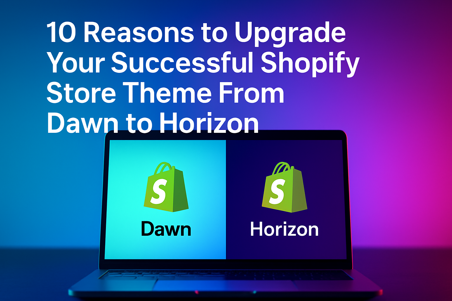 10 Reasons to Upgrade Your Successful Shopify Store Theme From Dawn to Horizon