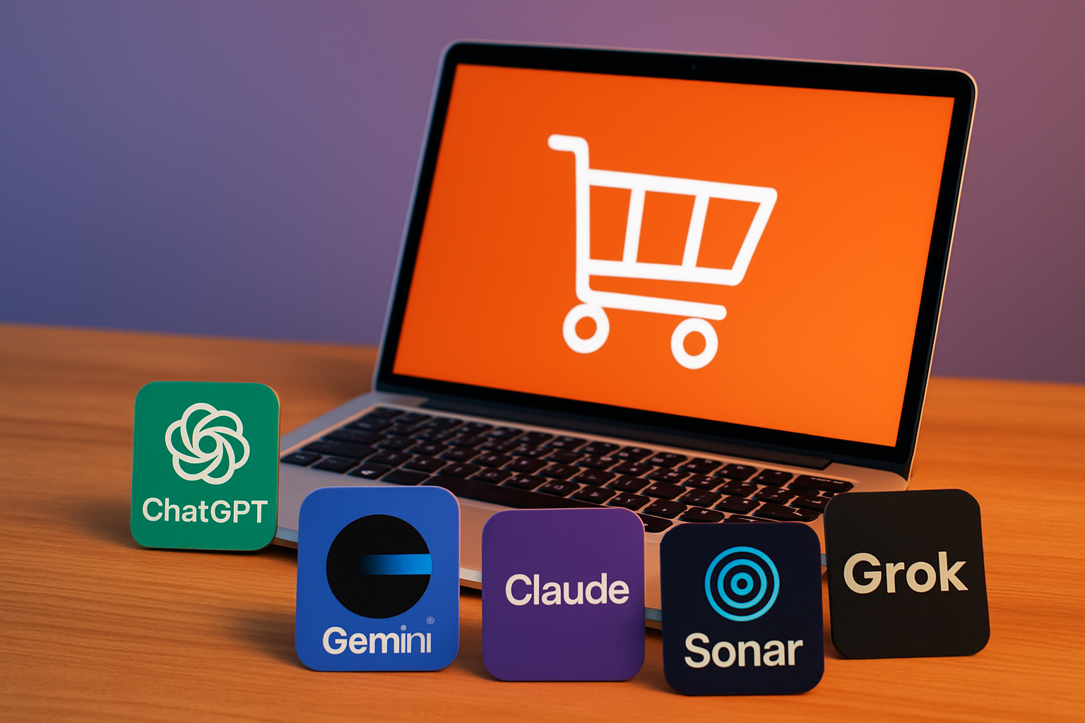 Why use ChatGPT, Gemini, Claude, Sonar and Grok to build and optimize your store? Which is best at what?