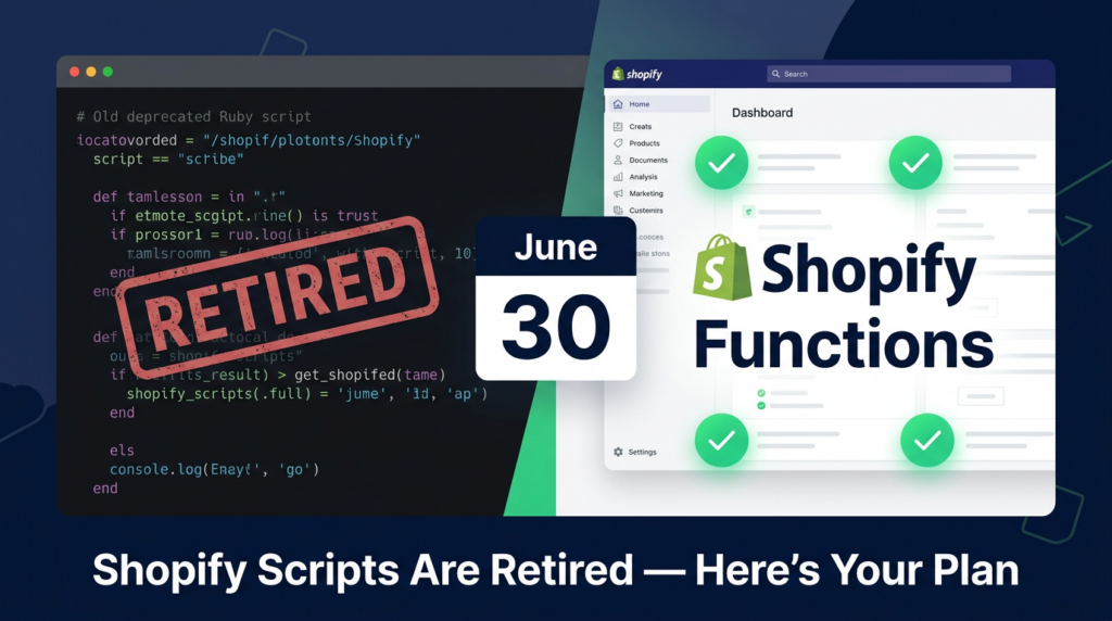 Retiring Shopify Scripts